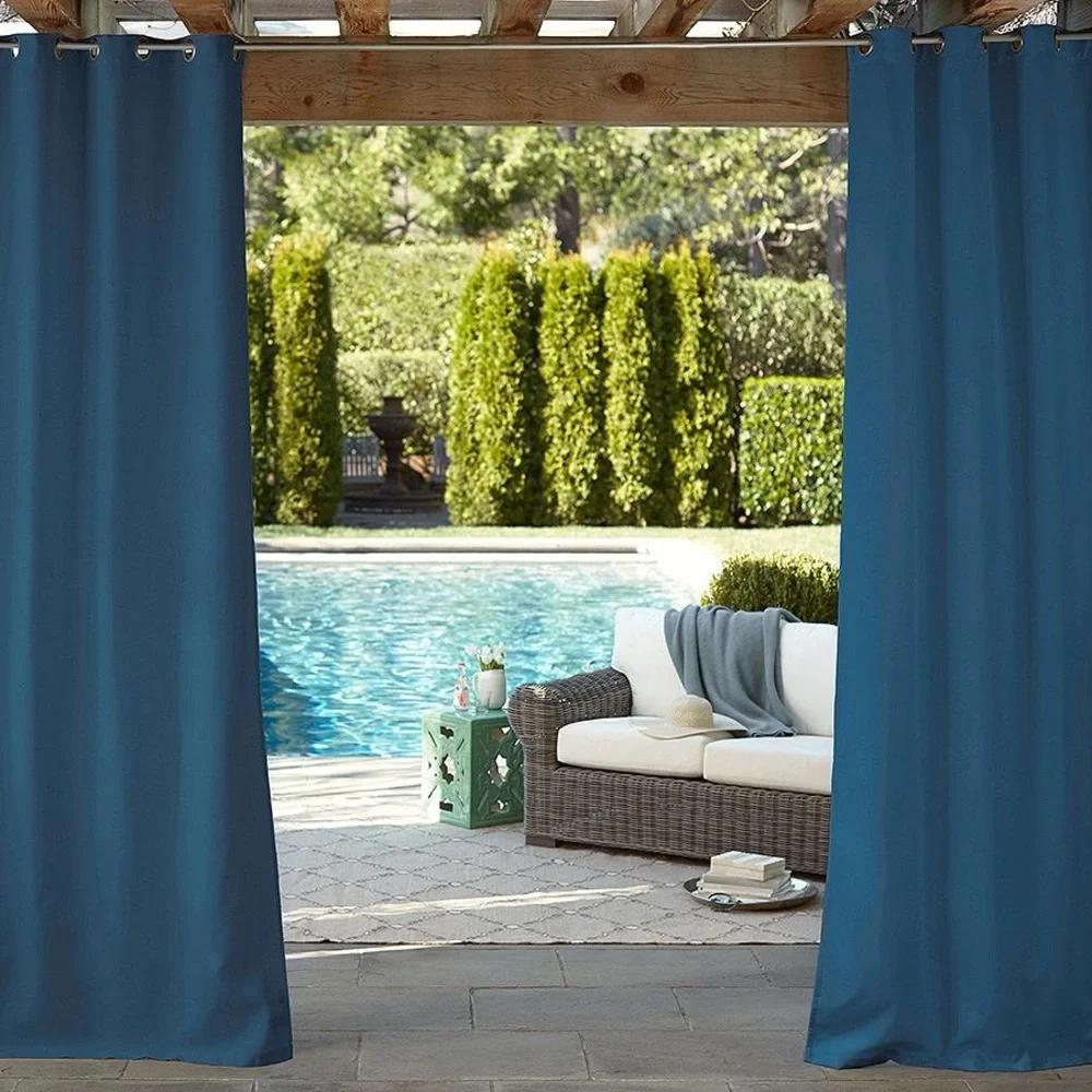 Ballard Designs Sunbrella Grommeted Drapery Panels